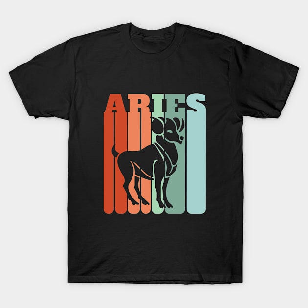 Aries - Aries Zodiac Birthday T-Shirt by Kudostees